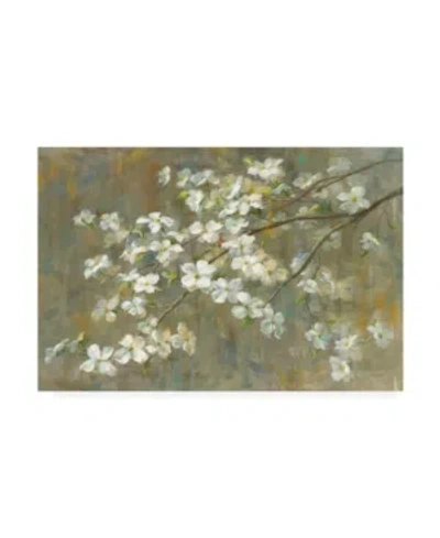 Trademark Global Danhui Nai Dogwood In Spring Crop Canvas Art In Multi