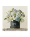 Trademark Global Danhui Nai Tulips In Hatbox Shiplap Canvas Art In Multi