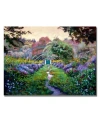 Trademark Global David Lloyd Glover 'monet's Giverny' Canvas Art In Multi