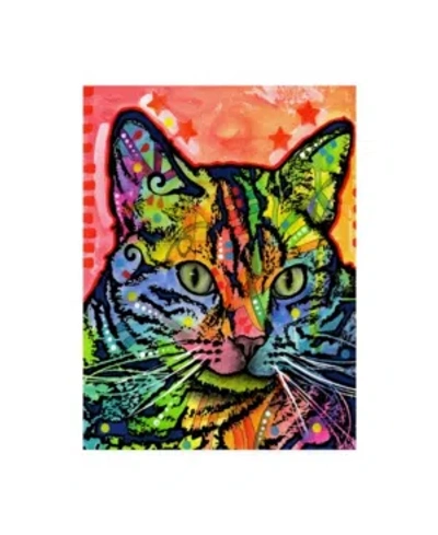 Trademark Global Dean Russo Cat Abstract Color Canvas Art In Multi