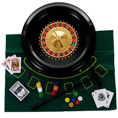 Trademark Global Deluxe Complete Game Set In Green