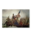 Trademark Global Emanuel Leutze 'washington Crossing Delaware River In 1776' Canvas Art In Multi