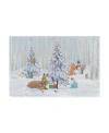 Trademark Global Emily Adams Christmas Critters Bright I Canvas Art In Multi
