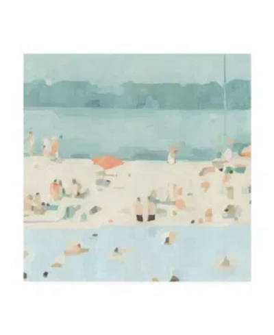 Trademark Global Emma Scarvey Sea Glass Sandbar Ii Canvas Art In Multi