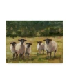 Trademark Global Ethan Harper Sheep Family I Canvas Art In Multi