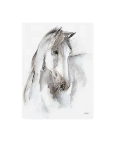 Trademark Global Ethan Harper Watercolor Equine Study I Canvas Art In Multi