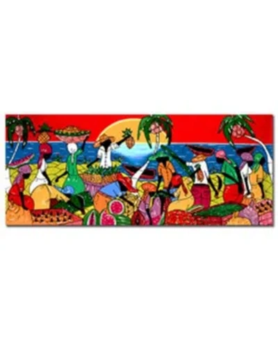 Trademark Global 'full Of Life' Canvas Art In Multi