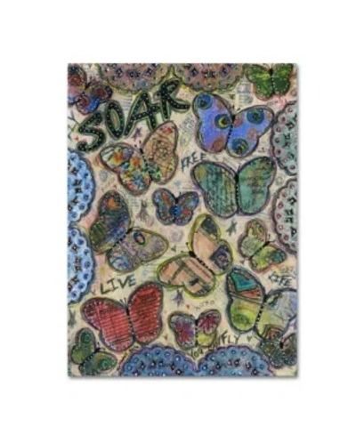 Trademark Global Funked Up Art 'soar' Canvas Art In Multi