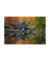 Trademark Global Galloimages Online 'grist Mill In The Fall' Canvas Art In Multi