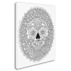 Trademark Global Hello Angel 'candy Skull' Canvas Art, 14" X 19" In Open Misce