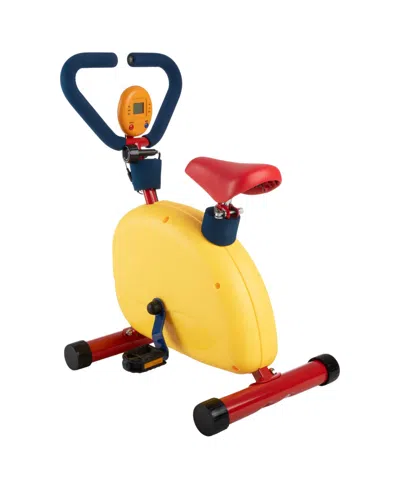 Trademark Global Hey Play Kids Exercise Bike Indoor Riding Toy In Multicolor