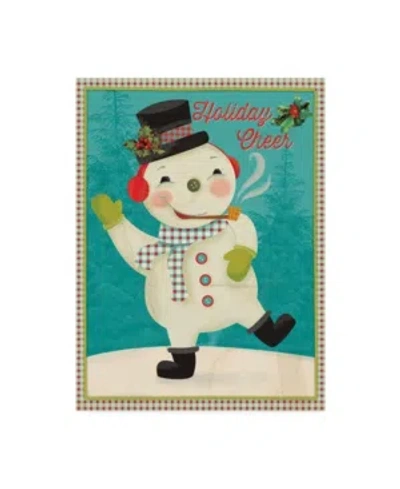 Trademark Global Holli Conger Retro Christmas 3 Canvas Art In Multi