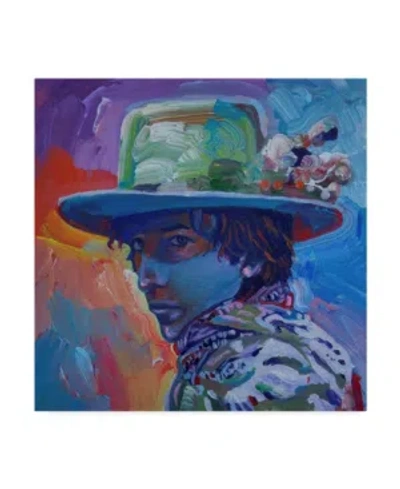 Trademark Global Howie Green 'bob Dylan S' Canvas Art In Multi