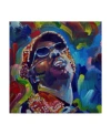 Trademark Global Howie Green 'stevie Wonder' Canvas Art In Multi