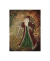 Trademark Global Janelle Nichol 'father Christmas' Canvas Art In Multi