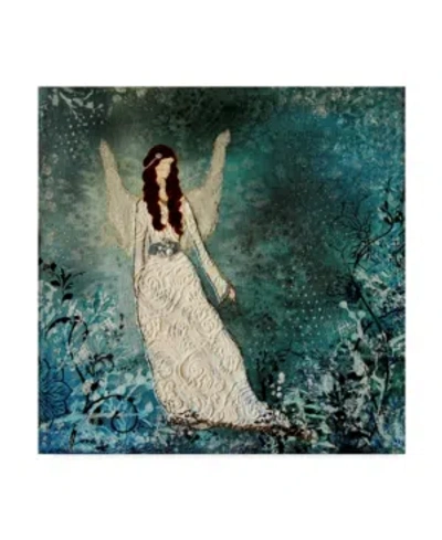 Trademark Global Janelle Nichol 'winter Angel' Canvas Art In Multi