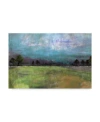 Trademark Global Jean Plout 'abstract Aqua Sky Landscape' Canvas Art In Multi