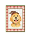 Trademark Global Jean Plout 'christmas Song Dogs 6' Canvas Art In Multi