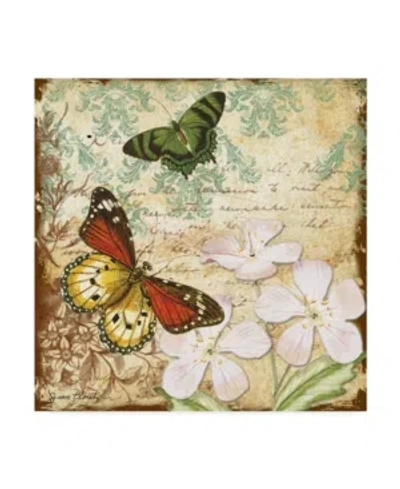Trademark Global Jean Plout 'inspirational Butterflies 2' Canvas Art In Multi