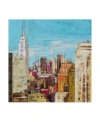 Trademark Global Jennifer Gardner City Color I Canvas Art In Multi