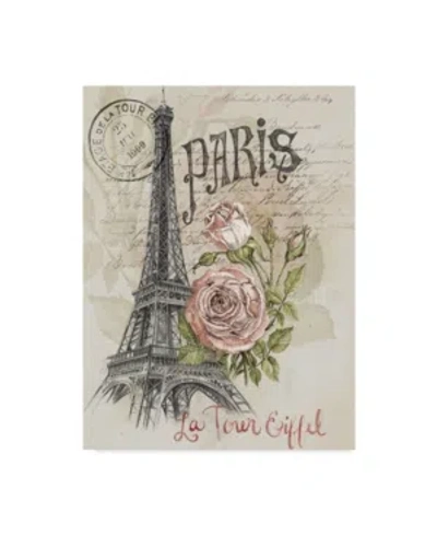 Trademark Global Jennifer Paxton Parker Paris Sketchbook I Canvas Art In Multi