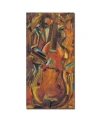 Trademark Global Joarez 'jazz I' Canvas Art In Multi