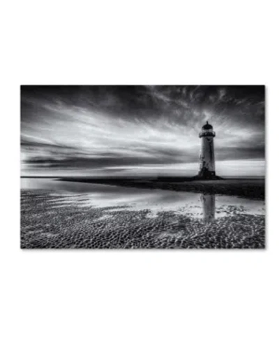 Trademark Global John Elfed Roberts 'on Talacre Beach' Canvas Art In Multi