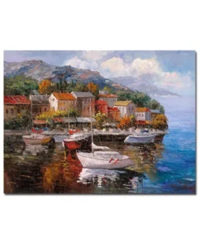 Trademark Global Joval 'at Sea' Canvas Art In Multi