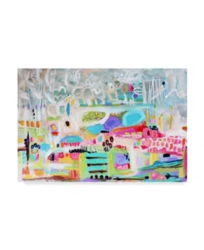Trademark Global Karen Fields Abstract Clouds Canvas Art In Multi