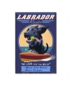Trademark Global Lantern Press 'dog 4' Canvas Art In Multi