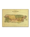 Trademark Global Lantern Press 'map 29' Canvas Art In Multi