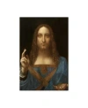 Trademark Global Leonardo Da Vinc Salvator Mundi Canvas Art In Multi