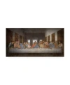 Trademark Global Leonardo Da Vinci The Last Supper Da Vinci Canvas Art In Multi