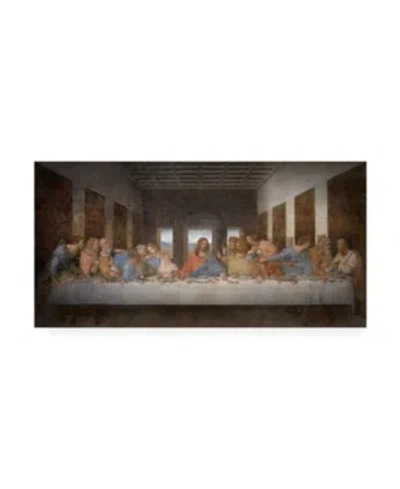 Trademark Global Leonardo Da Vinci The Last Supper Da Vinci Canvas Art In Multi