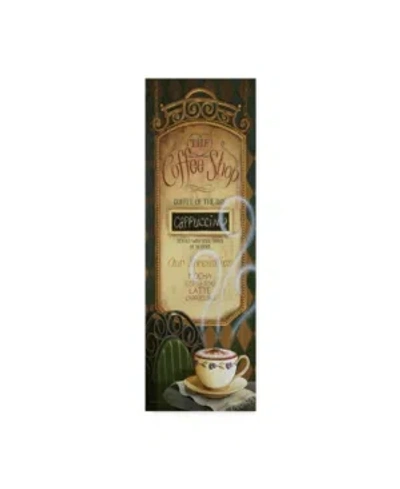 Trademark Global Lisa Audit 'coffee Shop Menu' Canvas Art In Multi