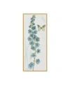 Trademark Global Lisa Audit Rainbow Seeds Flowers Vi Butterfly Canvas Art In Multi