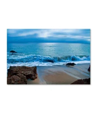 Trademark Global Lori Hutchison 'zuma Beach' Canvas Art In Multi