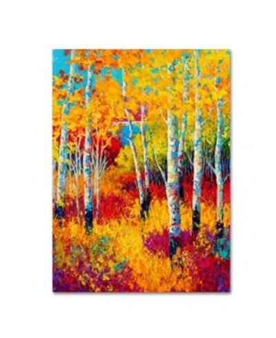Trademark Global Marion Rose 'autumn Dreams' Canvas Art In Multi