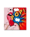 Trademark Global Mark Ashkenazi 'pop' Canvas Art In Multi