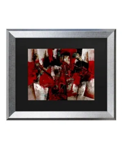 Trademark Global Masters Fine Art Abstract Iv Matted Framed Art In Multi