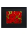 Trademark Global Masters Fine Art Poppies Matted Framed Art In Multi