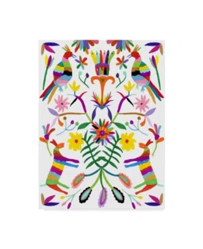 Trademark Global Melissa Wang Modern Otomi I Canvas Art In Multi