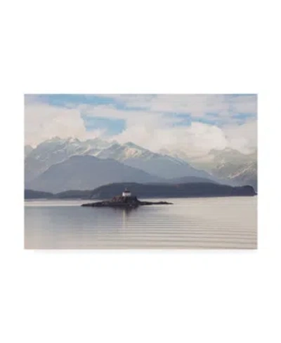 Trademark Global Monte Nagler Eldred Rock Lighthouse Alaska Canvas Art In Multi