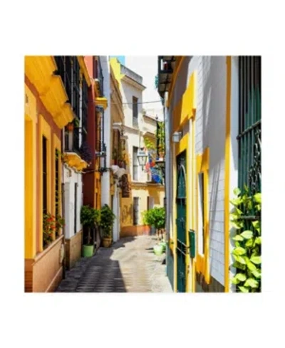Trademark Global Philippe Hugonnard Made In Spain 3 Yellow Street In Seville Canvas Art In Multi