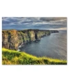 Trademark Global Pierre Leclerc 'cliffs Of Moher Ireland' 22" X 32" Canvas Wall Art