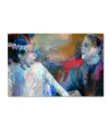Trademark Global Richard Wallich 'frankenstein And His Wife' Canvas Art In Multi
