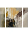 Trademark Global Rio 'abstract I' Multi Panel Art Set Large In No Color