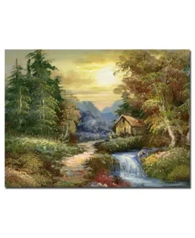 Trademark Global Rio 'tranquility' Canvas Art In Multi