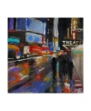 Trademark Global Solveiga 'broadway At Night' Canvas Art In Multi