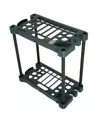 Trademark Global Stalwart Compact Garden Tool Storage Rack In No Color